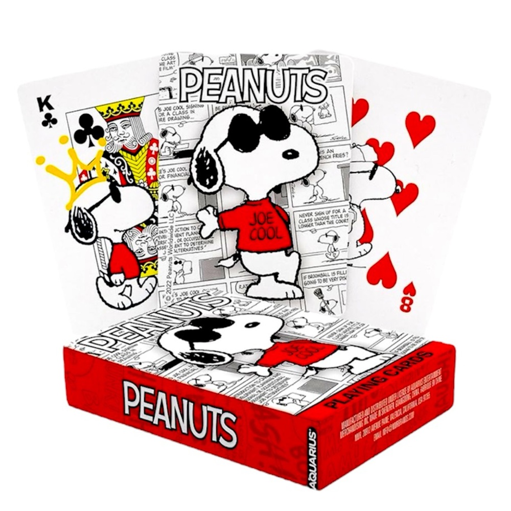Peanuts Snoopy Joe Cool Retro Playing Cards - NWT